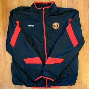 Official Manchester United Full Zip Windbreaker